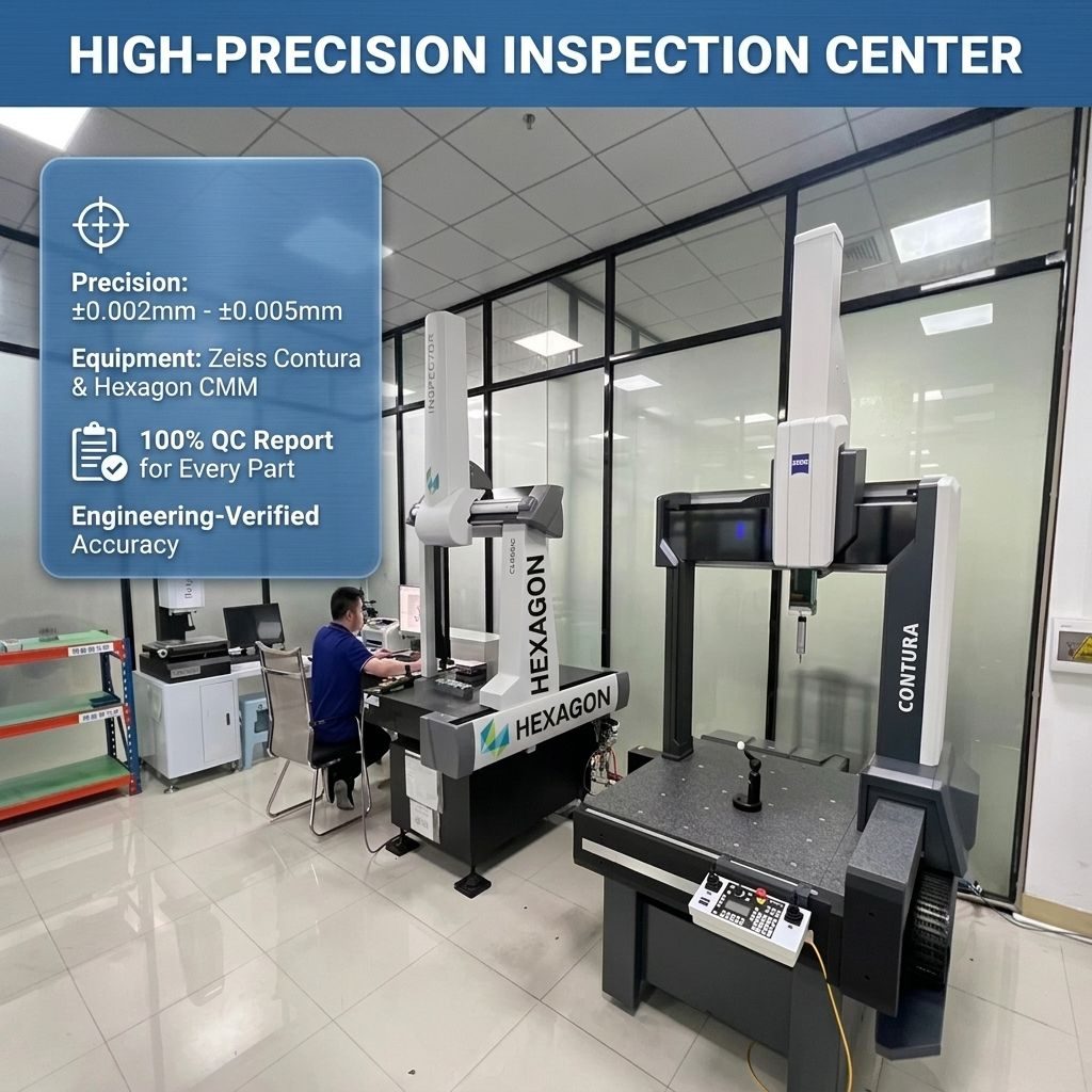 Hexagon CMM and Zeiss Contura in the CENTS high-precision inspection centre