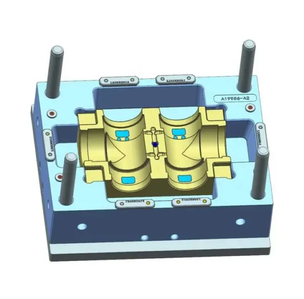 Industrial T type Pipe Fitting Tool Mold Pipe Form Mould Tool Use Pipes - Image 3