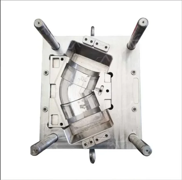 Mould Factory Dongguan 1million Shots Standard Injection Mold 6 ''45 Degrees Elbow Pipe Fitting Mould - Image 2