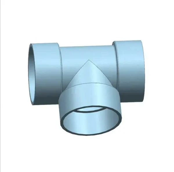 Industrial T type Pipe Fitting Tool Mold Pipe Form Mould Tool Use Pipes