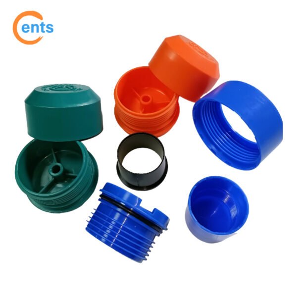 Threaded Cover Plastic PP PC ABS Nylon Injection Molded Molding Parts - Image 4